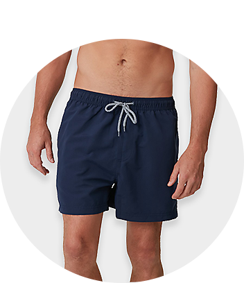 mens navy board shorts